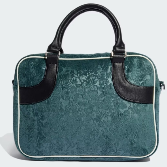 adidas Originals Liberty Airliner Teal and Black Crossbody Bag JX3195 - Picture 2 of 10